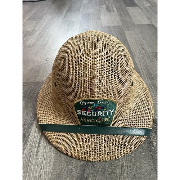 RARE Atlanta Olympics Summer Games 1996 Security Hat Dorfman Pacific - Picture 1 of 3